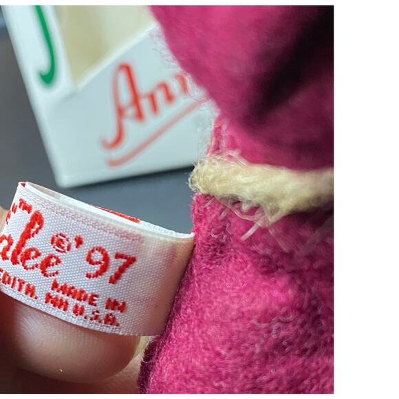 Annalee 3" Happy Monk Robed With Brown Cask Vintage Doll 1997 Home Decor - Picture 8 of 10